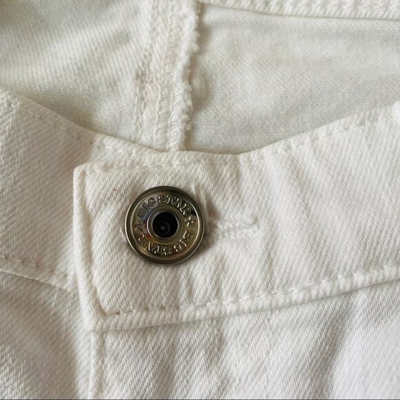 Big Star | Alex Short Mid Rise White Jean Shorts NWT - Picture 8 of 8